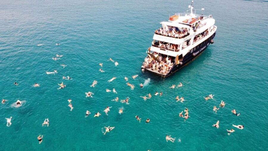 Rhodes Town: Boat Trip to Symi Island and St Marina Bay - The sailing from Rhodes: views, seating, and pace