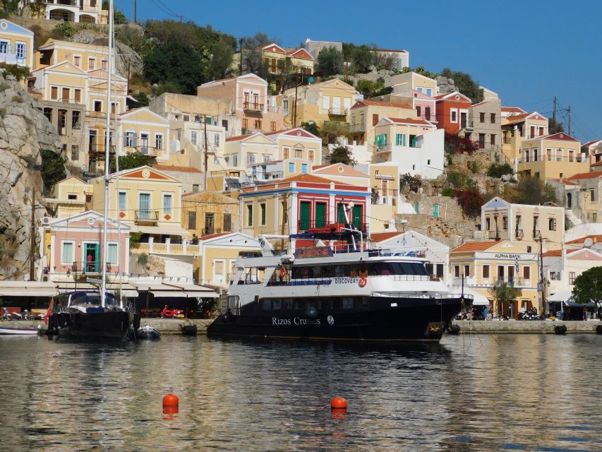 Rhodes Town: Boat Trip to Symi Island and St Marina Bay - Starting at Rhodes Harbor with Rizos Cruises