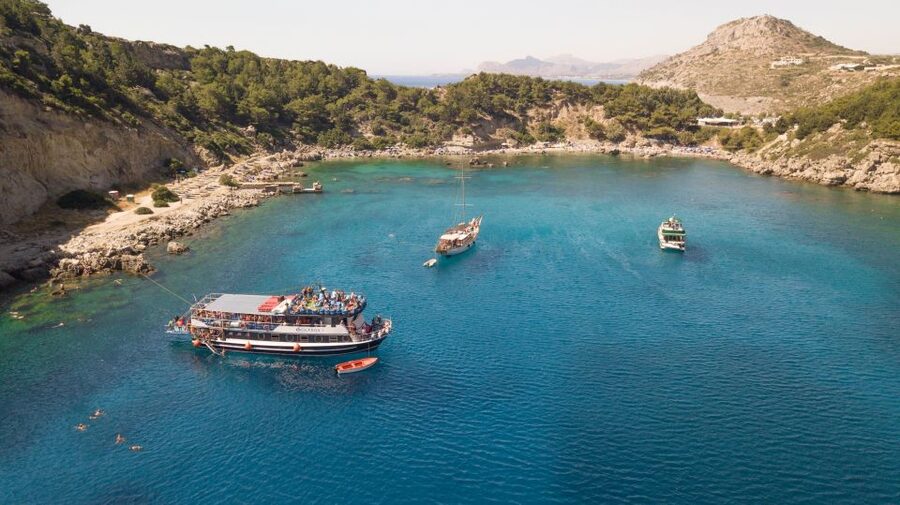Rhodes Town: Scenic Cruise to Lindos with Swim Stops - Three Hours in Lindos, With Choices to Make