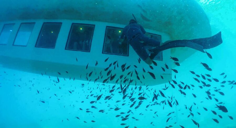 Rhodes Town: Submarine Cruise with Underwater Views - Five minutes along the Old Town walls