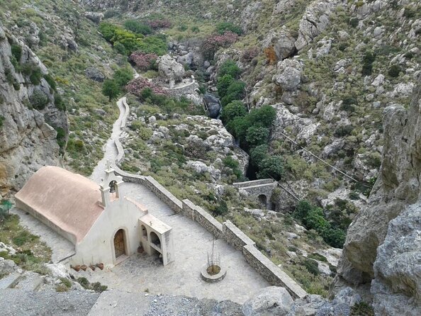 River Trekking at Kourtaliotiko Gorge Waterfalls to Preveli Beach - Key points to know before you go