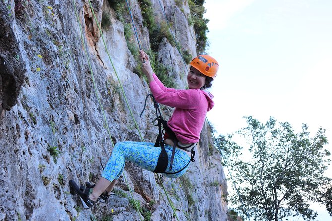 Rock Climbing at Kardamili- West Mani - Safety, supervision, and the right level of challenge