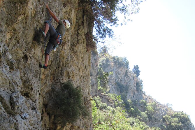 Rock Climbing with a Guide in Chania Therisos Gorge - Climbing Therisos Gorge instead of just sightseeing