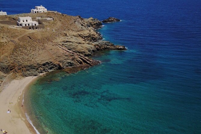 Romantic Cycling Tour with Private Picnic at the beach - Cycling through rural Mykonos