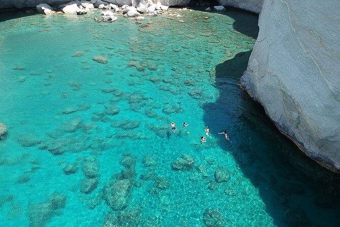 Round of Milos and Poliegos Sailing boat snorkelling cruise - Klima, the Venus de Milo story, and the seagull islands