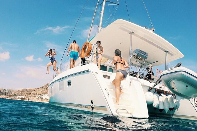 Sail the Athenian Coastline on a Catamaran with Meal & Wine - Greek lunch served on the catamaran
