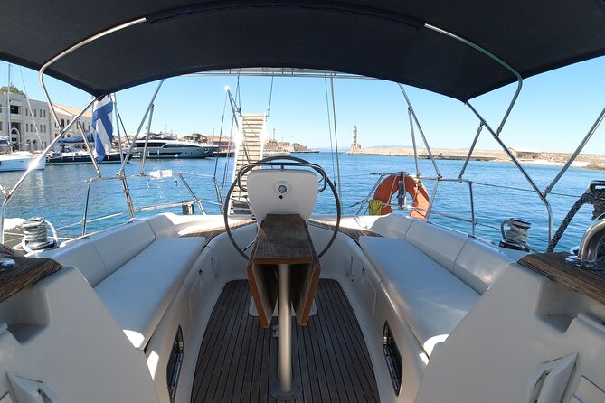Sailing Cruises Chania - Swimming and snorkeling near the Island of Ag