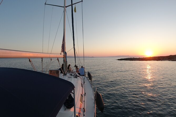 Sailing Cruises Chania - Cretan snacks, drinks, and the seven-hour lunch