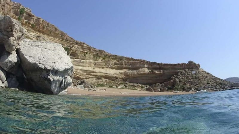 Sailing tour around Lindos with food and drinks - The cave route: Agathi, Stegna, and Lindos