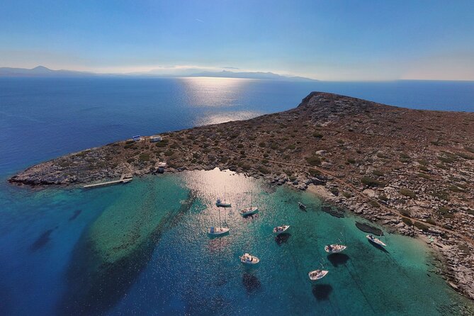 Sailing Trip to Dia with Snorkeling, Dining & Sunset Option - Leaving Heraklion by yacht