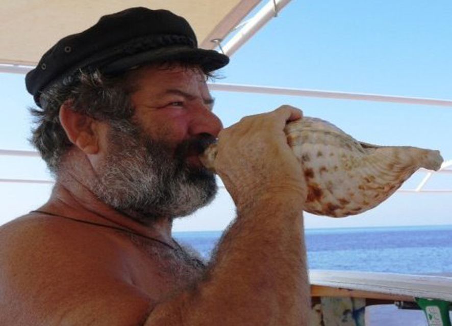 Samos: Boat Tour with BBQ Lunch to Samiopoula - Leaving Pythagorion on a traditional kaiki