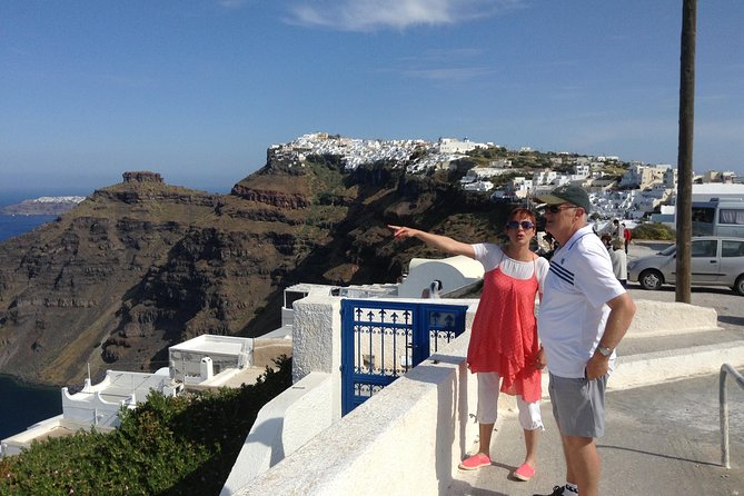 Santorini: 4hr Private First Impressions Tour - Kamari Beach and Santorini’s black volcanic sand