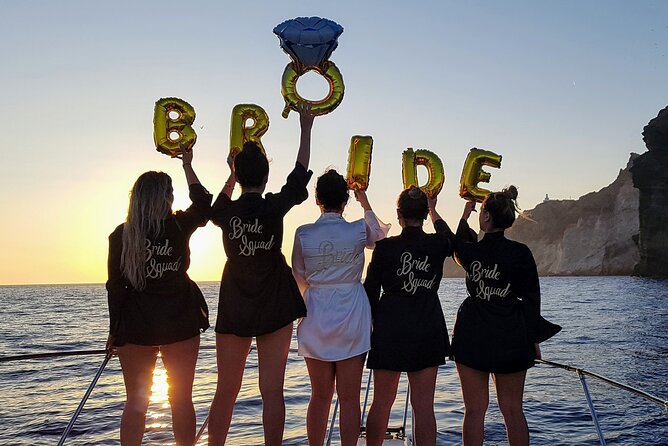 Santorini 5 - Hours Private Day Or Sunset Cruise with Bbq and Drinks - Volcano and hot springs on a five-hour route