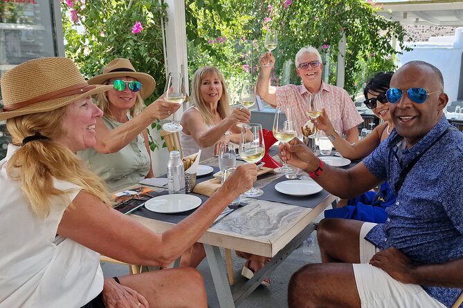 Santorini: 6hr Small Group Shore Excursion Villages & Wine - Profitis Ilias and Santorini’s volcanic story