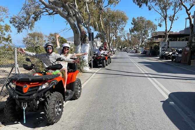 Santorini ATV Highlights Tour: Oia, Viewpoints & Volcanic Beaches - Red Beach: a dramatic final stop