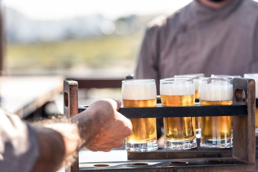 Santorini: Brewery Tour with Beer Tasting & Optional Meal - Six tastings and carefully matched snacks