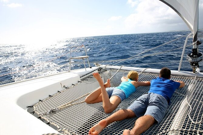 Santorini: Caldera Classic Semi-Private Cruise with BBQ & Drinks - Mesa Pigadia gives you a quieter swim