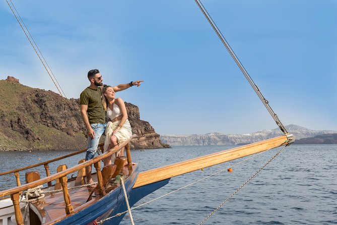 Santorini Caldera Cruise Tour (Volcano, Hot Springs, Thirassia) - Palea Kameni: Warm Sulfur Water, Not a Hot Bath