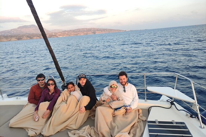 Santorini Caldera Panorama Winter Cruise All Inclusive - Mesa Pigadia and the volcanic coastline