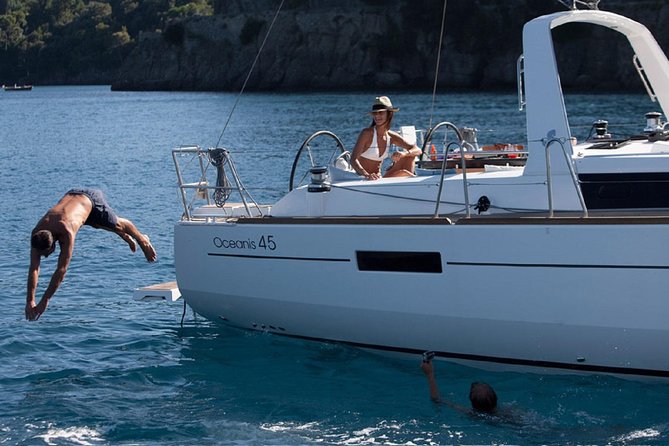 Santorini Caldera Private Sailing Boat Cruise - The on-board meal is a major part of the value
