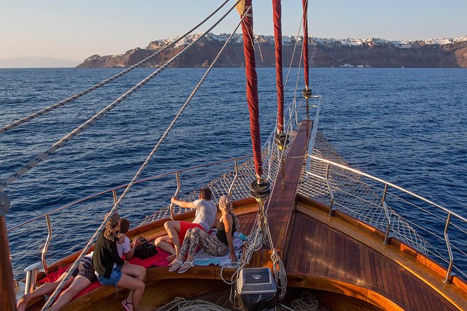 Santorini Caldera Sunset Sailing Cruise with Dinner and Wine - What to pack for the six hours