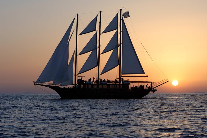 Santorini Caldera Sunset Sailing Cruise with Dinner and Wine - Starting at Santorini’s Old Port