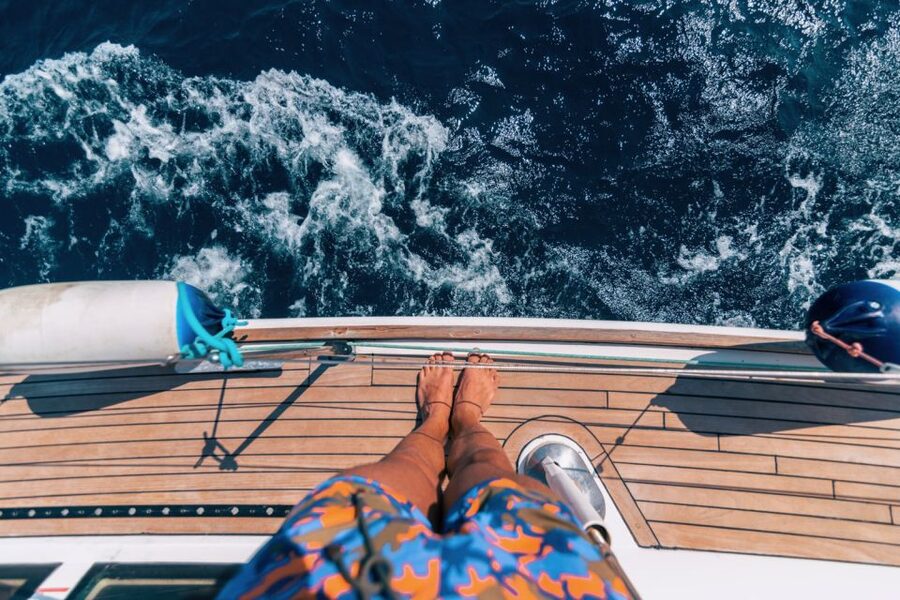 Santorini Caldera: Sunset Sailing Cruise with Meal - Group Size, Crew, and Overall Mood