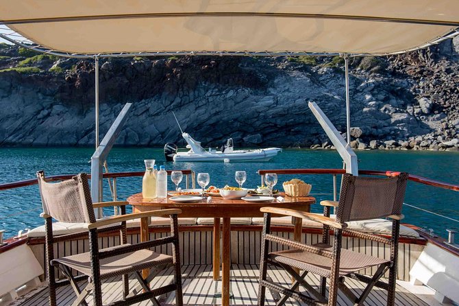 Santorini Caldera Sunset Traditional Cruise with Meal and Drinks - Why this five-hour cruise earns its price