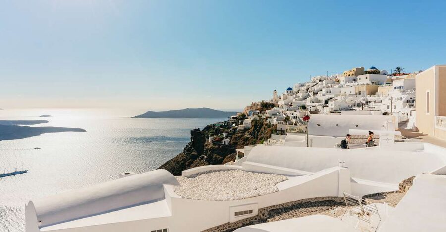 Santorini: Caldera Trail Guided Hike and Sunset Viewing - Skaros Rock and Imerovigli: history above the crater