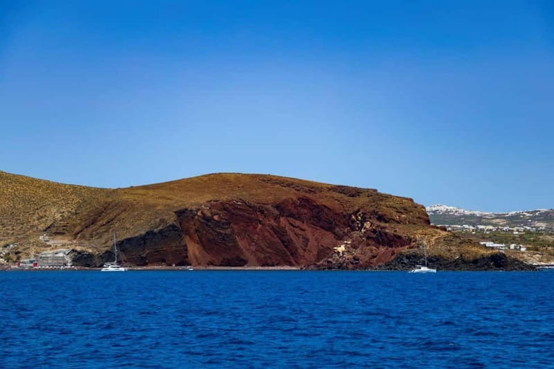 Santorini: Catamaran Cruise with Fresh Meal & Open Bar - Pickup from your hotel and the ride to Vlychada