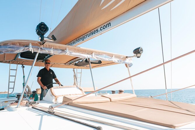 Santorini Catamaran Cruise: with Lunch, BBQ, Open Bar, Transfers - Is $133.08 a fair price?