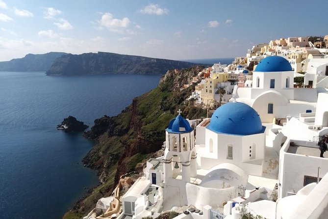Santorini First-time Visitors Private Tour with Wine Tasting - Estate Argyros and four Santorini wines