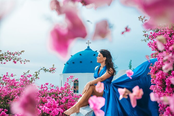 Santorini: Flying Dress Photoshoot - Choosing the dress and understanding the extra cost