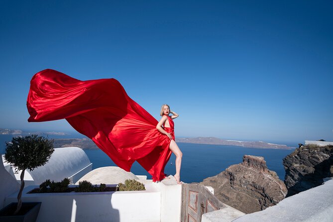 Santorini: Flying Dress Photoshoot - Is $117 a good value?