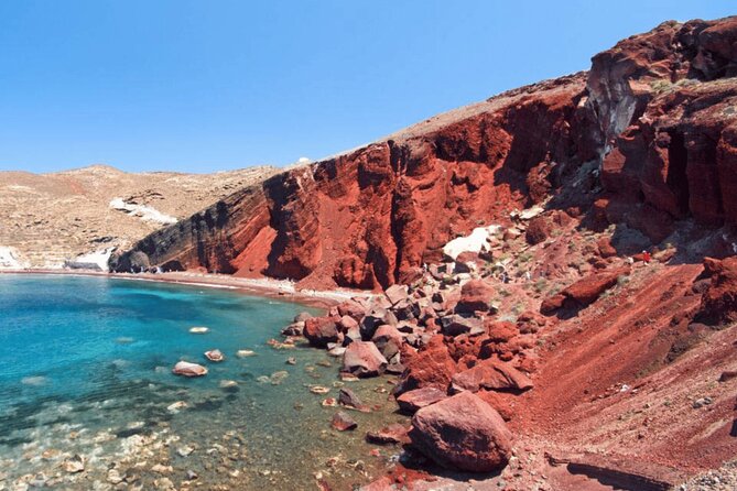 Santorini: Full Island Tour & Sunset with Local Guide & Pick-up - Red Beach: Santorini’s volcanic colors in 20 minutes