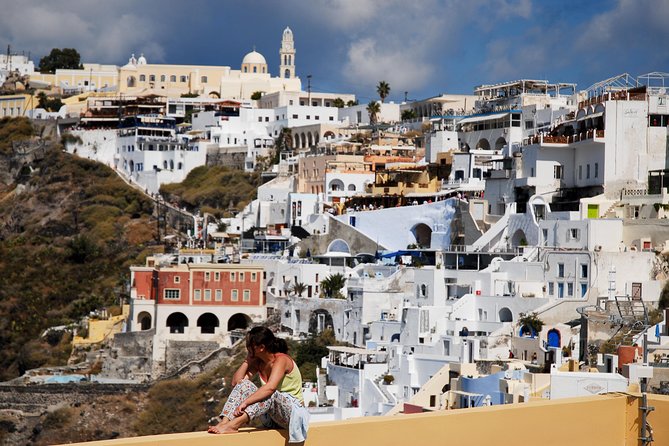 Santorini Highlights and Venetian Castles Small-Group Day Tour - Megalochori and the music of Symposion