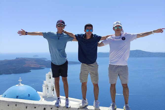 Santorini Highlights Private Tour - Prophet Elias: Santorini from 600 meters up
