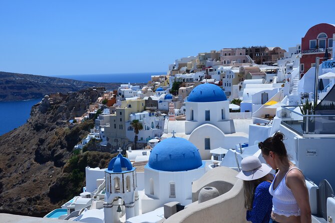 Santorini Highlights Small-Group Tour with Wine Tasting option - Pyrgos and Prophet Elias: village lanes and the island’s highest view