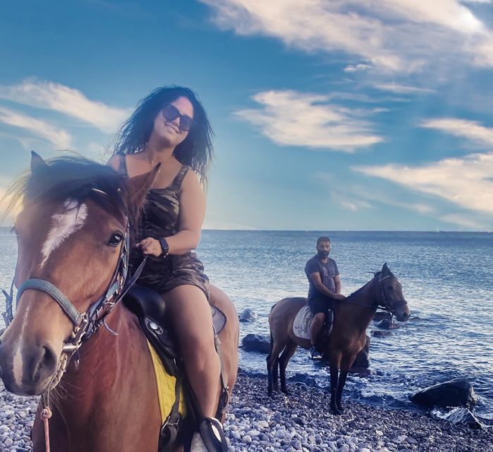 Santorini: Horseback Riding Tour on the Beach - What the $112 price really covers