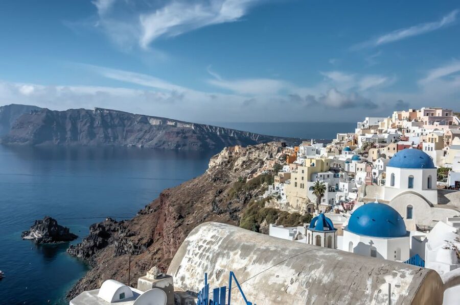 Santorini Iconic Villages Tour: Oia, Imerovigli, Firostefani - Meeting at the top of Fira’s cable car
