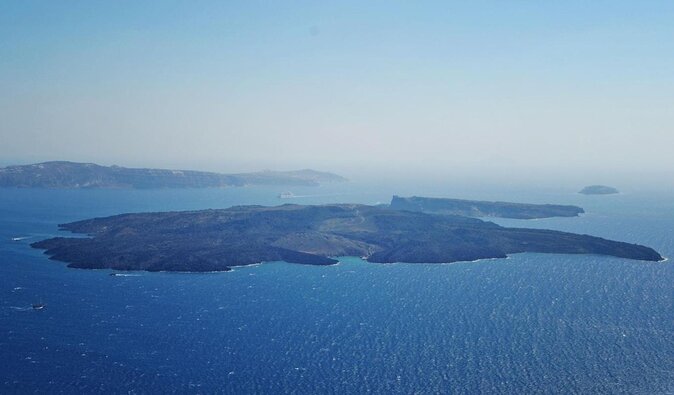 Santorini: Luxury Catamaran Cruise with Fresh Fish BBQ & Drinks - Key points at a glance
