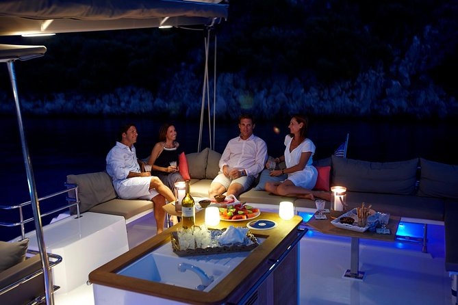 Santorini Luxury Catamaran Sunset Cruise with BBQ, Drink and Transfer - Crew service and the overall mood
