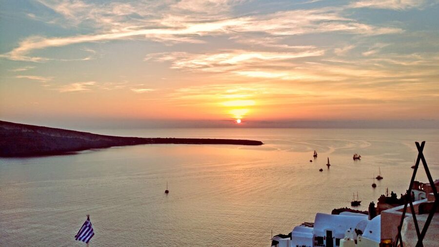 Santorini Panoramic Firostefani & Oia Blue Dome Private Tour - Firostefani and the Three Bells of Fira