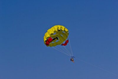 Parasailing Flight Experience at Black Beach