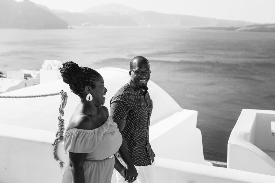 Santorini: Photo Shoot with a Private Vacation Photographer - Engagements and special occasions
