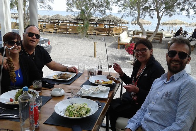 Santorini Popular Destinations - Red Beach is striking, but take care on foot