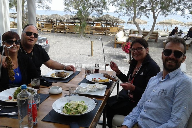 Santorini Popular Destinations - Perivolos and the southern coast are made for lunch