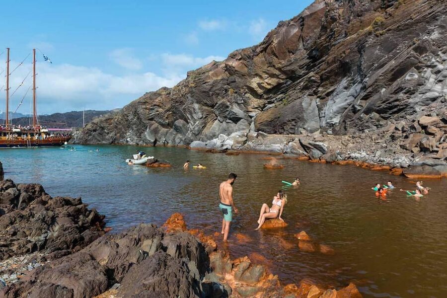 Santorini Port: Cruise to Volcano, Hot Springs & Thirassia - Guide quality, boat comfort, and the pace of the day