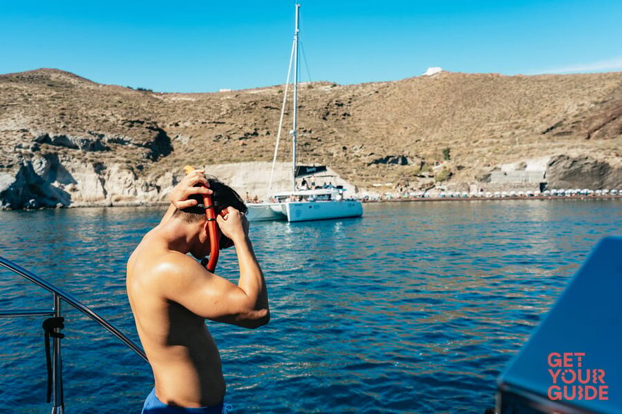 Santorini: Private Catamaran Tour with BBQ Meal and Drinks - Who will enjoy this cruise most?