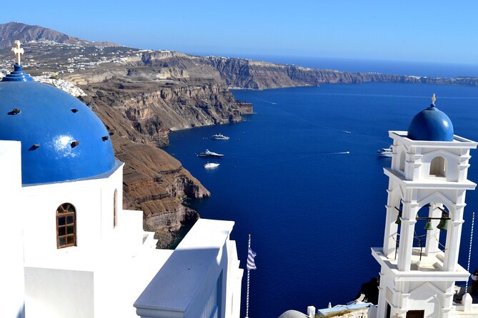 Santorini Private Sightseeing Guided Tour - Firostefani and the Three Bells Church